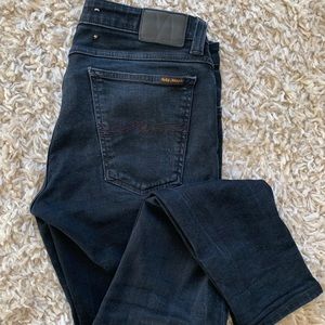 Skinny Lin Black Black Nudie Jeans